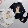 Pasgeboren Baby Katoenen Romper 0-2Y Rompertjes Waggel Baby Bodysuit Retail Kids Jumpsuit Kleding tops 2022