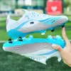 Dress Shoes Pink Soccer Men Ultralight Football Boots Low Cut FGTF Teenagers Sneakers Professional Training 220926