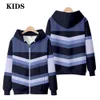 Herrenjacken 3-14 Jahre alt Kinder Hoodies Aphmau Merch Reißverschlussjacken Flamme Lila und Rot 3D-Druckmantel Damen und Herren Sweatshirt T220926