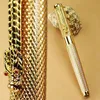 Fountain Pens Jinhao1200 Silver 18kgp B Nib Dragon Canved Practionery School Office Pisanie 220928