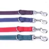 Dog Collars 190cm WALK Two DOGS Leash Double Twin Lead Walking Pets Cats Dual Couple Leashes Nylon V Shape For Cat