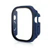 360 Pełna okładka Hard PC Cumper Proetctive Case z 9H HOTED Glass Film Screen Protector dla Apple Watch S8 Ultra 49 mm z pakietem detalicznym