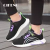 Sneakers Cute Girls Casual Shoes White Mesh Student Kids Summer Sock Footwear Fashion Children Sport Tenis Running Autumn 220928