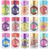 USA STOCK Baby Jeeter Infused Glass Jars With 5pcs Papers E Cigarette Accessories Wax Containers Clear Glass Tank Multi Colors Carb Cap Tobacco Bottle Starter Kits