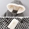 Coat Girl en Autumn Thick Children's Clothing and Winter Wear Large Hooded 10T 220927