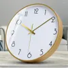 Wanduhren Stille Uhr Metall Moderne Küche Wohnzimmer Kreative Luxus Wohnkultur Relogio De Parede Geschenk