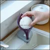 Badkameropslag organisatie Creative Leaf Suction Cup Soap Drain Box Paint Huishoudelijke producten Drop levering 2021 Home Garden House Dhuou Dhuou