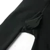 Ropa interior térmica para hombres Fondos térmicos para hombres Pantalones elásticos térmicos 350G 100G Terciopelo Pantimedias Leggings Piel negra Pies de paso 220927