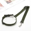 Colliers pour chiens Laisses pour animaux de compagnie Sécurité réglable Ceinture de sécurité pour voiture Harnais Laisse Chiot Ceinture de sécurité Clip de voyage universel Sangle Conduit Produits