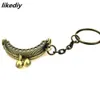 Bag Parts Accessories 20 PcsLot 4 CM BronzeSilverGoldenGun Black Half Round Metal Purse Frame Kiss Clasp Lock With Key Ring 220926