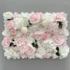 装飾的な花40cmx60cm人工花の壁パネル