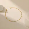 Cavigliere ornapeadia 18k oro gold cofano caviglia per le donne accessori da spiaggia di gioielli braccialetti alla caviglia regali all'ingrosso