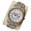 Diamond Watch Mens Mm Automatic Mechanical Wristwatch Montre de Luxe Stainsal Steel Fashion Wristwatches Waterproof مختلف الأوجه الرقمية