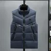 5A Men Fashion Vests Winter Down Vest Quality Womens Outerwear Mens Parkas Unisex Coats Contrast Color Casual Letter Pattern M L XL 2XL 3XL 4XL 5XL 6XL 0