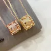 Anel de pulseira de designer de moda para mulheres Vanke Yabao banhado a ouro presente de noivado de aniversário