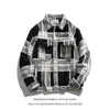 Herenjacks Aankomst retro vintage plaid college student jas mannen honkbal bommenwerper unisex dames vriendje stijl varsity jas casual chic l220927