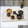 Matten kussens rattan geweven handgemaakte insation thee ronde placemat tafel mat keuken accessoires drop levering 2021 home tuin keuken di dhieb