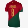 2023 Portuguesa Portugal Soccer Jerseys Ruben Ronaldo Portugieser 2022 Maillot de football portugais Hommes Kit enfants Ensembles Coupe du monde Équipe Portugals Tops Thaïlande 111