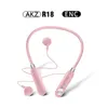 AKZ-R18 Sport Wireless earphones Headsets LED Battery Power aDisplay HiFi Streao Sound Bluetooth Headphones R18