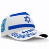 Kogelcaps Israel honkbal cap 3d gratis op maat gemaakte naam team il hat isr land reizen Arabisch natie jodendom Hebreeuws Arabische vlag hoofddeksel 220928