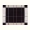 Cashmere Blanket Color Blocking Air Conditioning Shawl H blankets luxurious Black and white grid