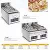 Macchina per friggere / fornello elettrico automatico Gyoza per gnocchi di tensione 110v / 220 per macchine per il pane per gli Stati Uniti