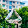 K9 Clear Diamond Crystals Prism H￤ngande glasfasetterade ljuskronor delar Shinning Suncatcher Rainbow Crystal Wedding Centerpiece