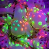 Party Dekoration Punkt Ballon Stern Liebe Herz UV Glow Ballon 12 Zoll Fluoreszenz Alles Gute zum Geburtstag Ballons Weihnachten Hochzeit Dekor BH7676 TYJ