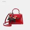 가방 Herme Family H의 가을 작은 인기있는 디자인 다목적 유명 인사 스타일 패션 여성 통근 Kelys Pony Crossbody