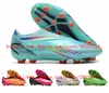 Scarpe da calcio da uomo X Speedportal FG Plating Sole Knit Scarpe da calcio Traspirante Coppa del Mondo 2022 all'aperto