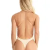 Kvinnors shapers djupa v-hals kropp shaper kvinnor b backless u kasta thong shapers bodysuit shapewear tränare klar rem vadderad push up corset 220928