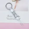 Träpärlad nyckelring Pendant Sport Basketboll Fotboll Baseball Tassel Keychains Träpärla Key Chain Keyring FY3942 P0928