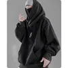 Sweats à capuche pour hommes Sweats Automne hiver Sweat à capuche col haut lâche confortable Vêtements pour hommes Harajuku Hiphop streetwear Sweat à capuche oversize en molleton 220928