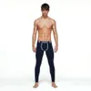 Herren-Thermounterwäsche SEOBEAN WINTER Lange Unterhose aus sexy Baumwoll-Jeansstoff mit niedriger Leibhöhe Thermo-Unterhose 220927