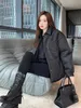 Women's brand jacket OOTD New Autumn Winter designer Metal triangle logo jacket fashion overcoat down jacket Spring Women's casual top-grade Coat Christmas Gift