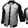 メンズジャケットZOGAA MARCA ROPA DEPORTIVA ANIME Z TOPS CHAQUETA ABRIGO FRESCA CUELLO DE RETARESカジュアルスリムフィットChaquetas Harajuku