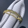 Elegant Bracelet Bangle Fashion Leather Rope Chain Simple Bracelets Special for Man Woman Unisex Jewelry5726788