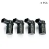 Auto achteruitzicht Camera's Camera's Parkeersensoren 4PCS PDC ABS Zwart Sensor Reverse Bumper Buzzer Professional Tool Assist 4F23 15K859 Duurzaam