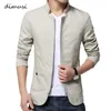 Men's Jackets DIMUSI Mens Fashion Cotton Slim Windbreaker Coats Man Anorak Streetwear Hip Hop Bomber 5XL YA817 T220926