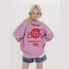 Męski swetry Sweter uliczny Kobiety Ziemia List Ziemia HARAJUKU TOPS LUSE Strażnik Pullover Autumn Zima Japońska dziewczyna Pullover Sweter 220928