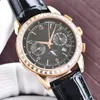 Grand complicações masculinas para homem Man Automatic Mechanical 42mm Property Properth Profund 50m Sapphire Mirror Counter Quality Réplica Oficial Réplica Réplica com Caixa 100