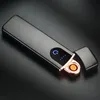 Creative personality touch induction mini USB charging lighter advertising gift electronic cigarette lighter LK289