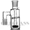 14 mm 45 stopni Ashcatcher dla Hookah Bong Glass Water Rures Ash Catcher Matrix Bongs Bongs Paling Akcesoria