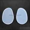 Formar Sile Harts Formar Irregar Oval Shape Coaster Jewelry Casting Epoxy Mod DIY Making Craft Tools Drop Delivery 2021 Equipment Carsho Dhy6g