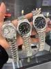 Datejust Day-Date Projektant Watch Męski luks butikowy moda mody swobodny stalowy tydzień