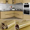 Wallpapers pvc vaste kleur zelfklevende vinyl behang waterdichte film diy renovatie oliebestendige muurstickers keukenkast huis stickers 220927