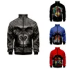 Heren Hoodies Heren sweatshirts 2022 Orangutan Grappig kostuum 3D Stand Kraag Hoodie Fashion Men Dames Zipper Jacket Lange mouw Homme