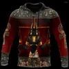 Felpe con cappuccio da uomo Anubis Felpa con cappuccio stampata all over 3D antico egiziano per uomo e donna Pullover streetwear Casual divertente A-510