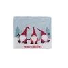 Santa Claus dooi kussensloop vierkante kussensloop zip decoratieve sofa kussenomslag kerstfestival thuisdecor