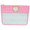 Cosmetic Bags Brand Transparent PVC Shell Nylon Ladies Travel Cosmetics Storage Bag Beach Pool Special Fashion Waterproof